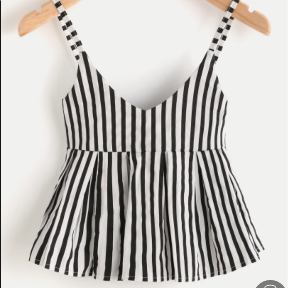 NWOT Striped cami top